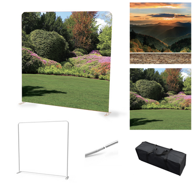 8'Tension Fabric Display Virtual View AR Backdrop