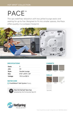 2026 Hot Spot Collection Spa Stand Graphic Set 11 x 17 PK 6 (Coming Soon)