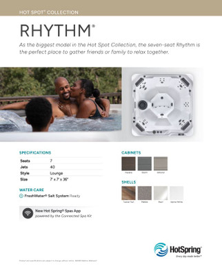 2026 Hot Spot Collection Spa Stand Graphic Set 13 x 16 PK 6 (Coming Soon)