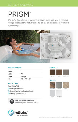 2026 Limelight Collection Spa Stand Graphic Set 11 x 17 PK 5 (Coming Soon)