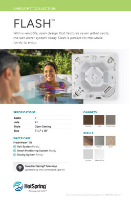 2026 Limelight Collection Spa Stand Graphic Set 11 x 17 PK 5 (Coming Soon)