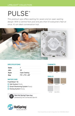 2026 Limelight Collection Spa Stand Graphic Set 11 x 17 PK 5 (Coming Soon)