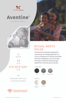 2026 Vacanza Series Spa Stand Graphic Set 11 x 17 PK6 (Coming Soon)