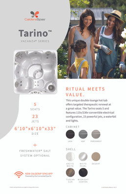 2026 Vacanza Series Spa Stand Graphic Set 11 x 17 PK6 (Coming Soon)