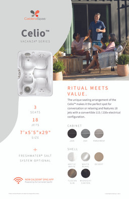 2026 Vacanza Series Spa Stand Graphic Set 11 x 17 PK6