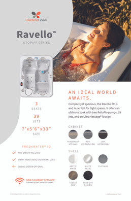 2026 Utopia Series Spa Stand Collated Graphic Set 11 x 17 PK6 (Coming Soon)