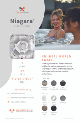 2026 Utopia Series Spa Stand Collated Graphic Set 11 x 17 PK6 (Coming Soon)