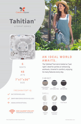 2026 Utopia Series Spa Stand Collated Graphic Set 11 x 17 PK6 (Coming Soon)