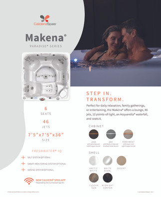 2026 Paradise Series Spa Stand Graphic Set - 13 x 16 PK6