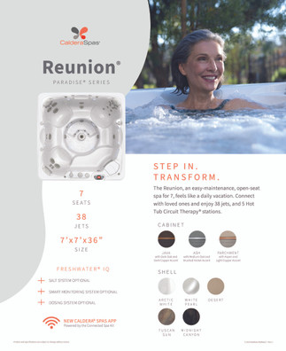 2026 Paradise Series Spa Stand Graphic Set - 13 x 16 PK6