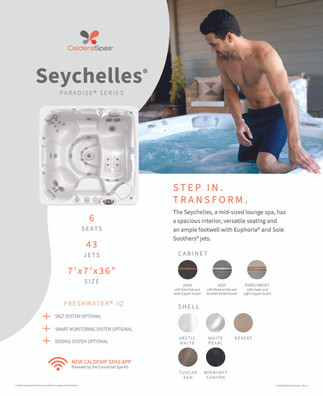 2026 Paradise Series Spa Stand Graphic Set - 13 x 16 PK6