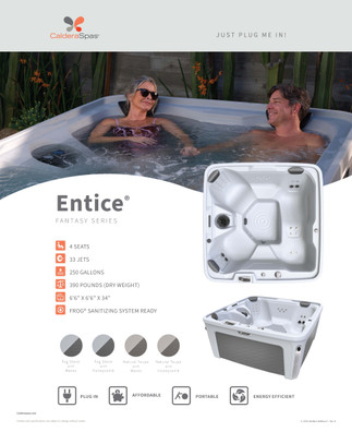 2026 Fantasy Entice Spa - Stand Graphic 13 x 16 PK 5 (Coming Soon)