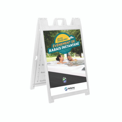 Signicade Insert – FRENCH HS Instant Rebate Event – 24x36 (PK2)