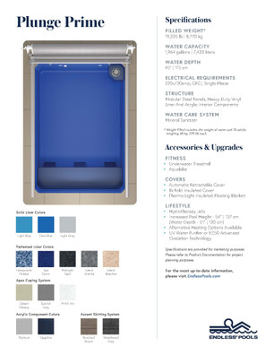 Plunge Prime Sell Sheet Back