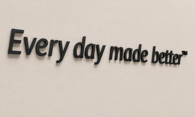 Everyday made better close up mockup