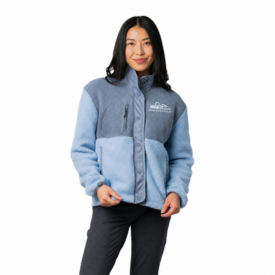 Storm Creek® Women's Warm Up Colorblock Sherpa Fleece Jacket