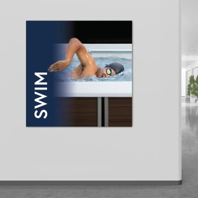 60"x 60" SEG Black Frame Banner Set (Set of 4)