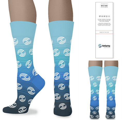 Hotsprings Knitted Cotton Crew Socks