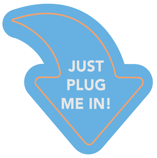 Plug-N-Play Outlet Display sign