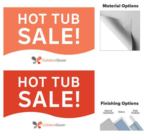 SALE Hanging Banner Large