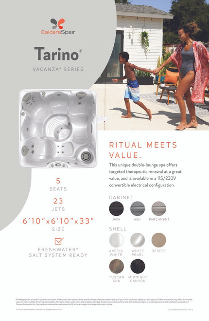 Vacanza Tarino Spa Stand Graphic 11 x 17 (2025)