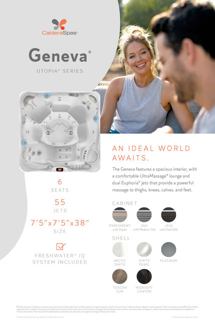 Utopia Geneva Spa Stand Graphic 11 x 17