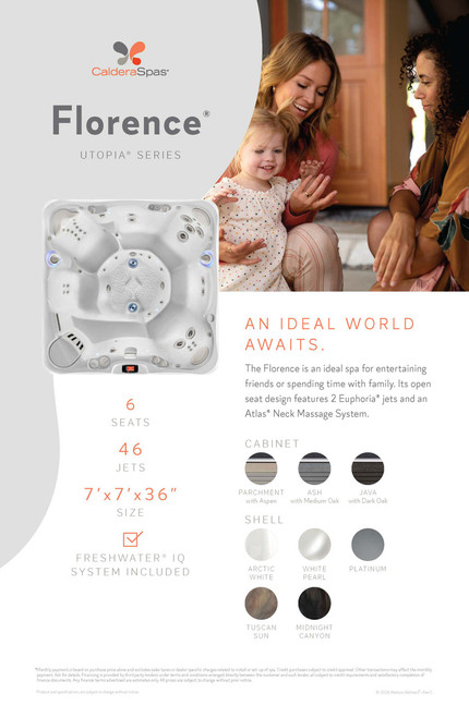 Utopia Florence Spa Stand Graphic 11 x 17