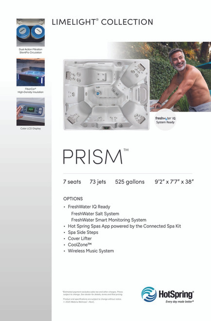 Limelight Prism Spa Stand Graphic 11x17 (2025)
