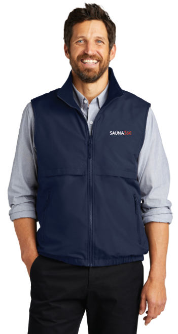 PA Reversible Charger Vest Navy