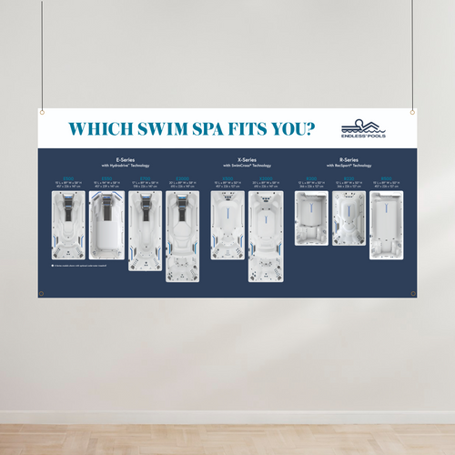 Overhead Collection Banner 72" x 36" mockup