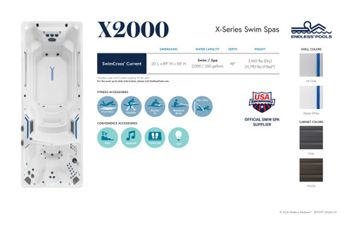 X2000 Spa Sign | 2026