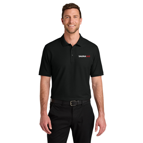 Port Authority® Wearever Signature Pique Polo front