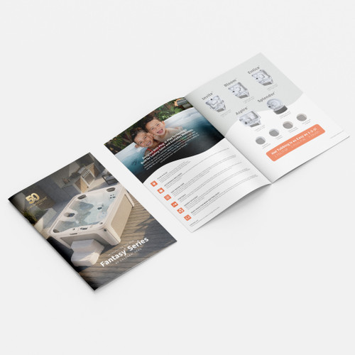 Fantasy Collection Brochure mockup 