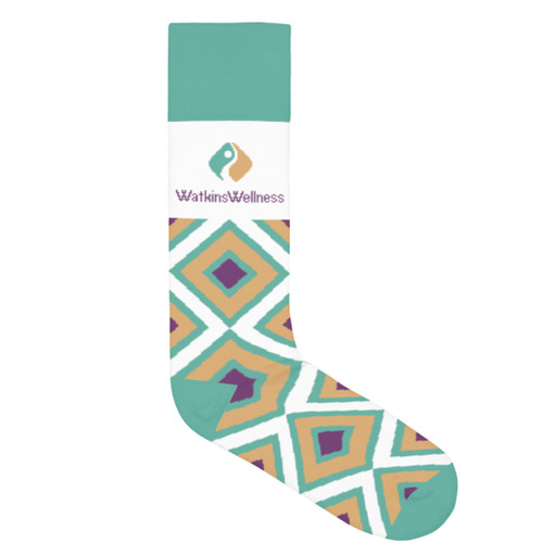 Argyle socks on white background. Argyle socks on white background.
