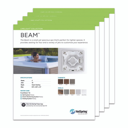 2026 Limelight Collection Spa Stand Graphic Set 13 x 16 PK 5 (Coming Soon)