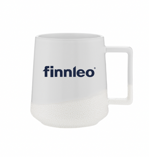 Finnleo 17 oz Ceramic Mug – Matte White