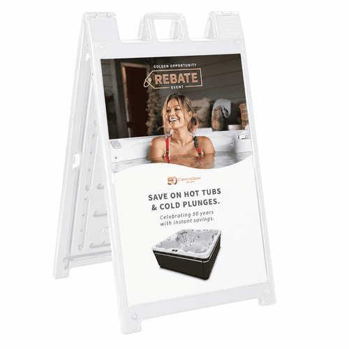 Signicade Insert - Golden Opportunity Rebate Event- 24x36 (PK2)