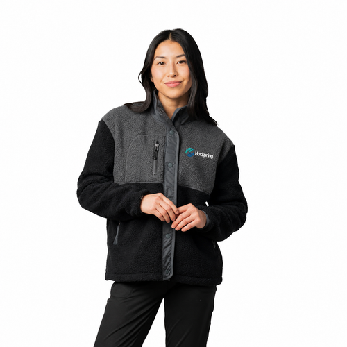 Storm Creek® Women's Warm Up Colorblock Sherpa Fleece Jacket