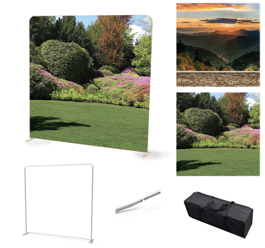 8'Tension Fabric Display Virtual View AR Backdrop