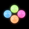 Sticky Glow In The Dark Orbs - 24 per pack