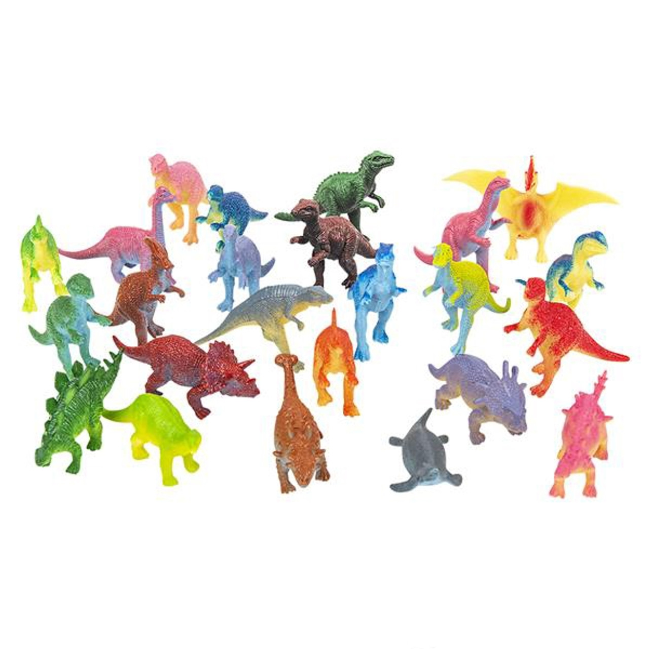 Small plastic hot sale dinosaur toys