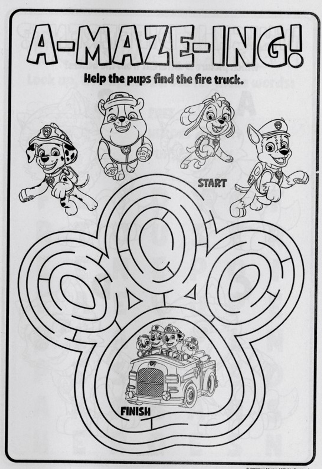 Nickelodeon Paw Patrol Jumbo Coloring Books - 2 per pack - Small Toys nickelodeon-paw-patrol-jumbo-coloring-books-2-per-pack-small-toys