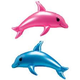 Pearlized Dolphin Inflate - 12 per pack