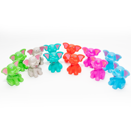 Rubber Elephants - 12 per pack