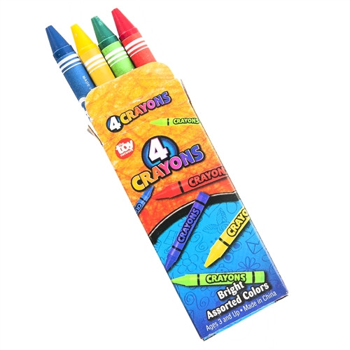 Four Crayons - Boxed - 12 boxes per pack - SKU S03230