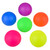 Squish Sticky Neon Ball - 12 per pack - SKU F18740