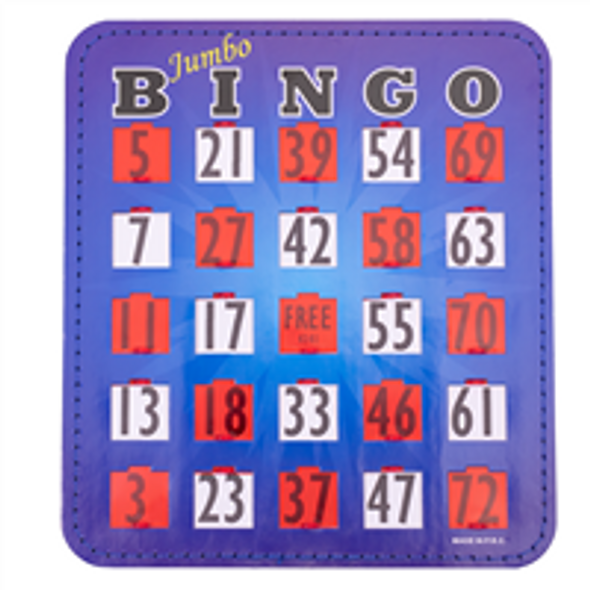 Bingo Shutter Cards - Jumbo Size - 10 per pack