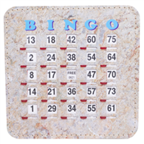 Bingo Shutter Cards - Stitched Economy - 10 per pack