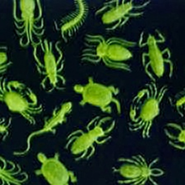 Glow In The Dark Insects and Reptile Assortment - 144 per pack