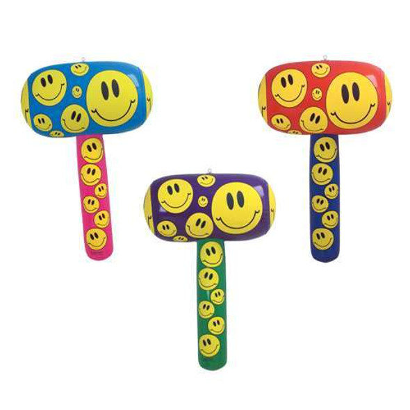 Inflatable Smile  Mallets - 12 per pack